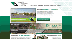Desktop Screenshot of grinnellpavers.com